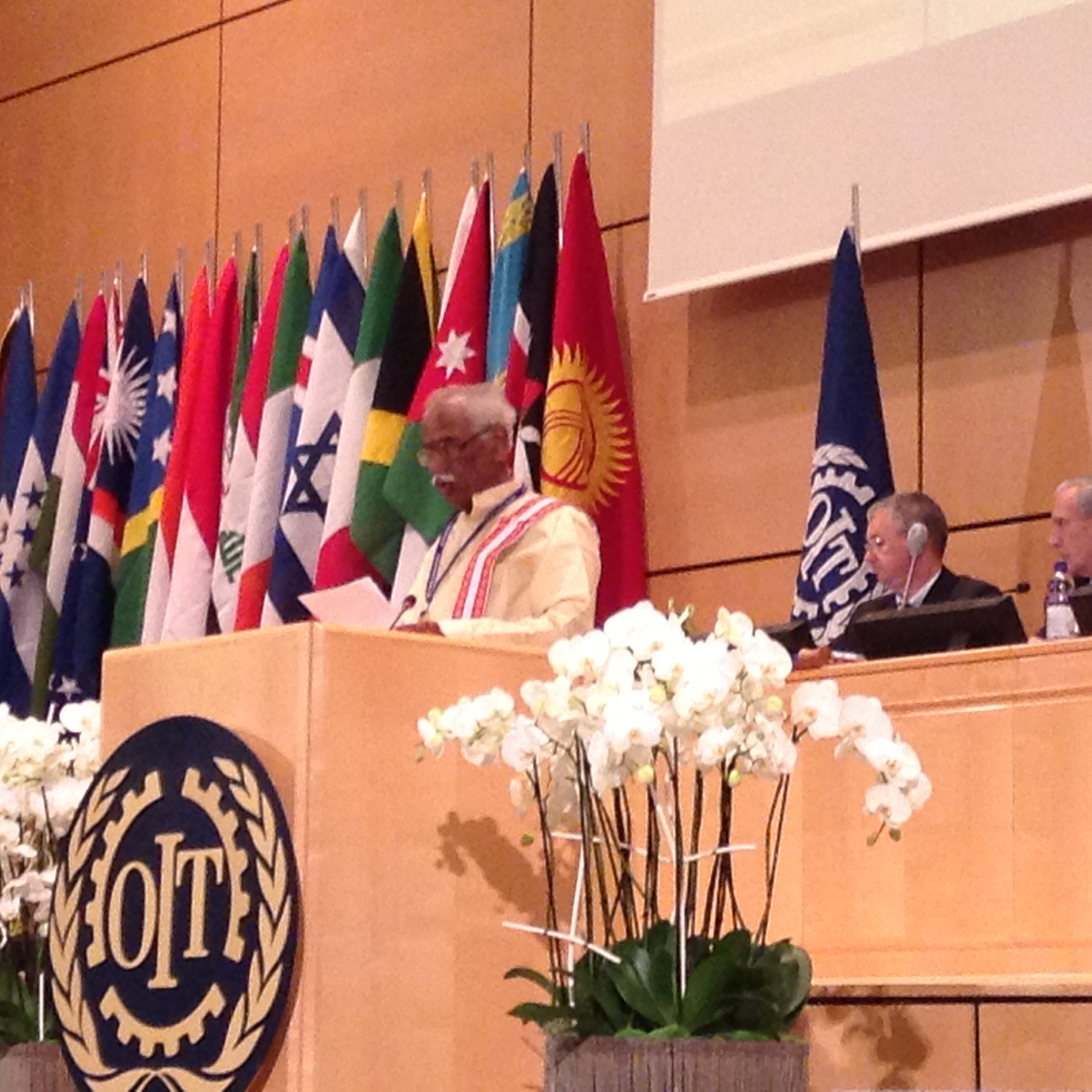 MOS(IC) L&E in Geneva at 105th Session of ILC