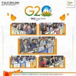 Shri Rupesh Kumar Thakur, Joint Secretary, Labour & Employment steering a session on the third day of the G20 2nd EWG Meeting at Guwahati, Assam.